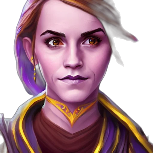 face, staff, fantasy art, concept art transparent PNG cut-out