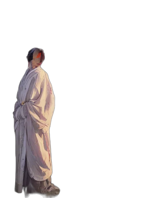 staff, dress, creature, jacket transparent PNG cut-out