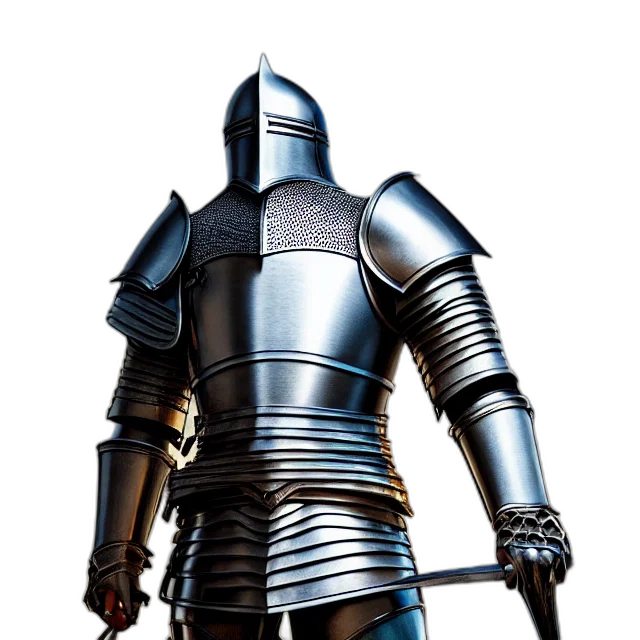 sword, weapon, robot, staff, 3d render, concept art, fantasy art, photorealistic transparent PNG cut-out
