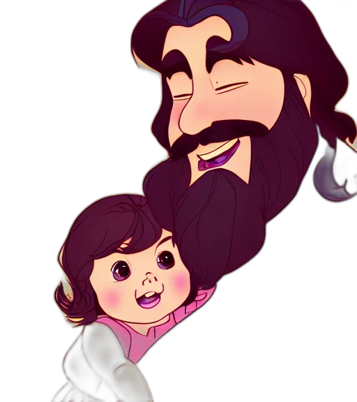 cartoon, concept art, anime, watercolor transparent PNG cut-out