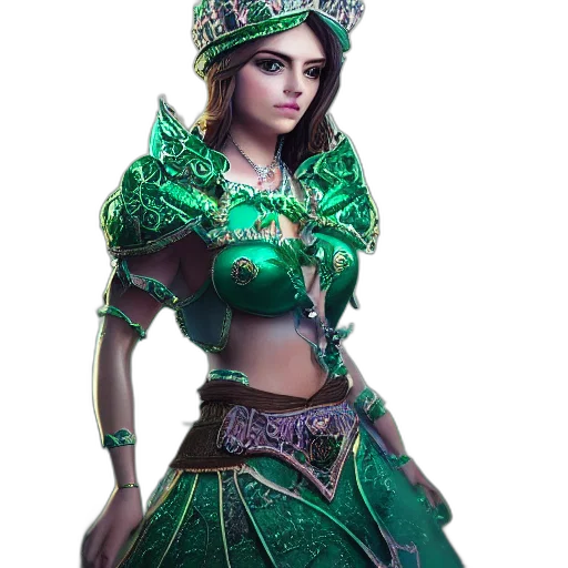 crown, jewelry, staff, dress transparent PNG cut-out