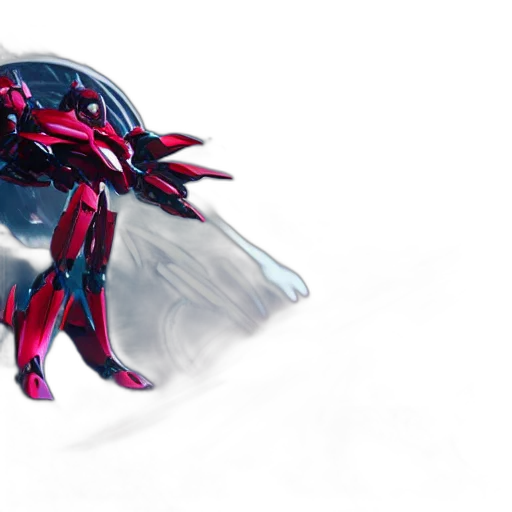 dragon, robot, creature, weapon transparent PNG cut-out