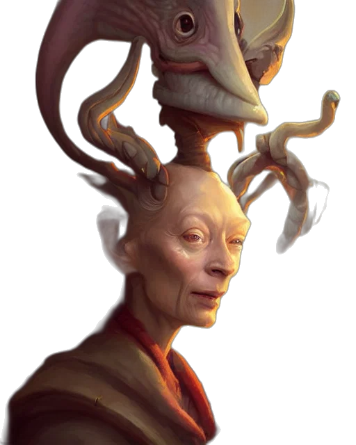face, creature, mask, hat transparent PNG cut-out