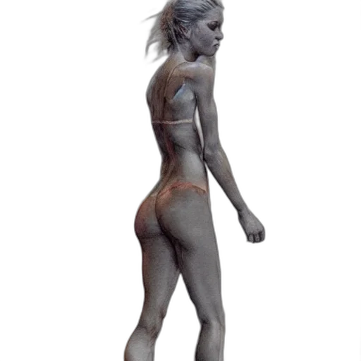 creature, dress, robot, concept art transparent PNG cut-out