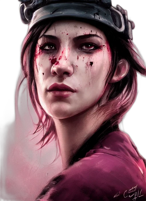 face, mask, photorealistic, concept art, fantasy art, comic book art, red, dark transparent PNG cut-out