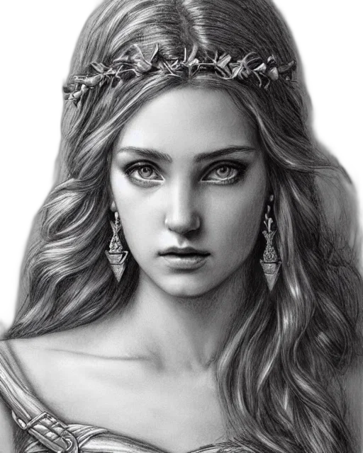 crown, jewelry, face, photorealistic, fantasy art, pencil sketch, oil painting, pencil transparent PNG cut-out
