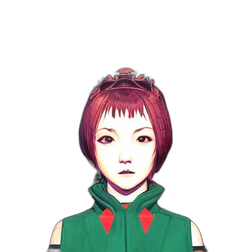 face, jacket, mask, staff transparent PNG cut-out