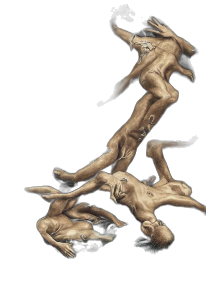 creature, staff, dragon, tree transparent PNG cut-out