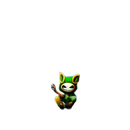 staff, animal, creature, robot transparent PNG cut-out