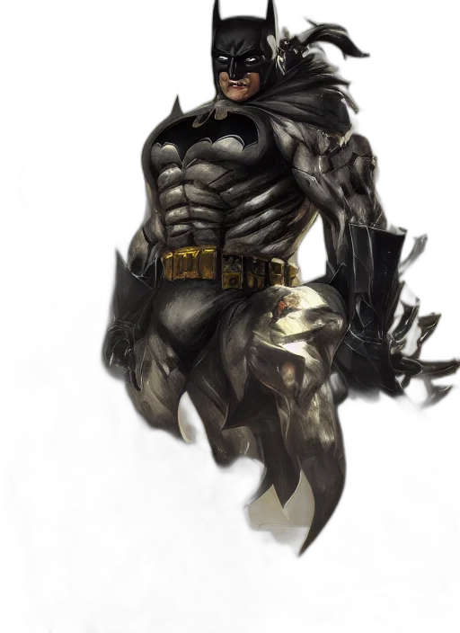 comic book art, concept art, fantasy art, photorealistic transparent PNG cut-out