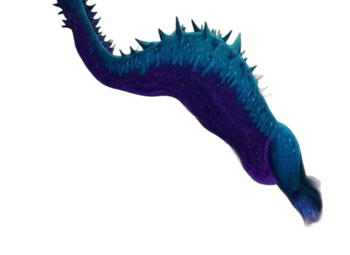 dragon, creature, animal, staff transparent PNG cut-out