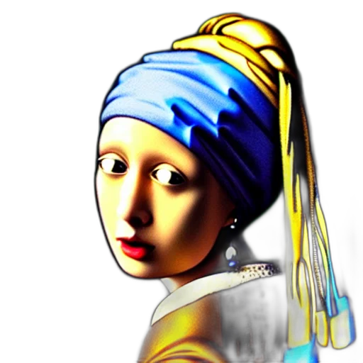 jewelry, face, crown, staff transparent PNG cut-out