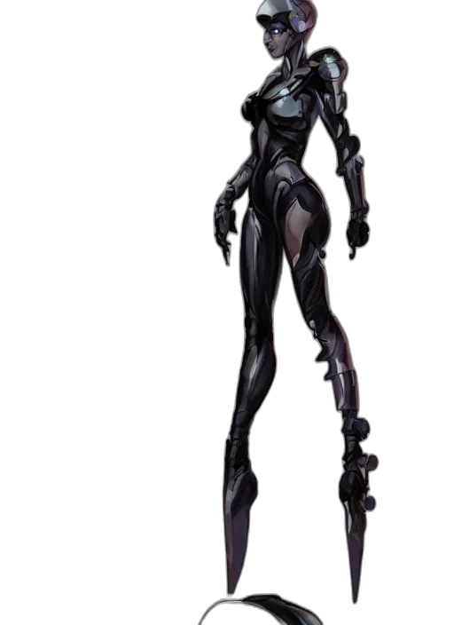 robot, staff, weapon, concept art transparent PNG cut-out