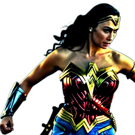 comic book art, concept art, 3d render, photorealistic transparent PNG cut-out