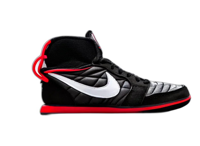 shoes, 3d render, product, still transparent PNG cut-out