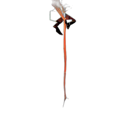 staff, flower, animal, weapon transparent PNG cut-out