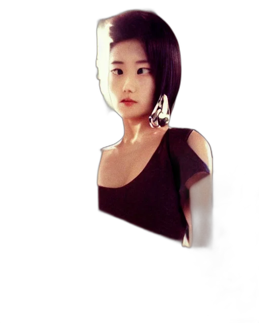 face, jewelry, staff, dress transparent PNG cut-out