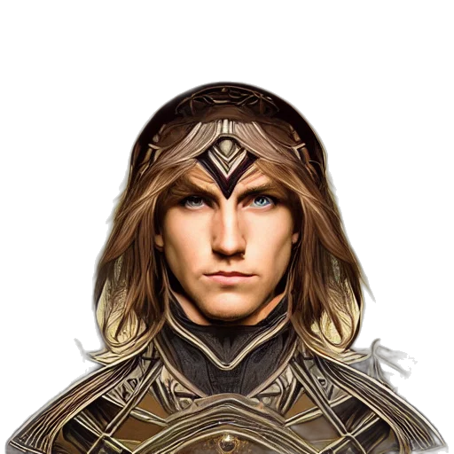 face, mask, hair, sword, fantasy art, concept art, pixel art, photorealistic transparent PNG cut-out