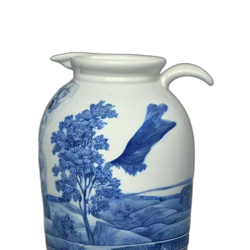 bottle, photorealistic, oil painting, 3d render transparent PNG cut-out