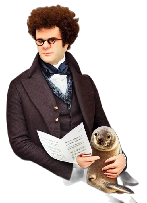 staff, animal, jacket, concept art transparent PNG cut-out