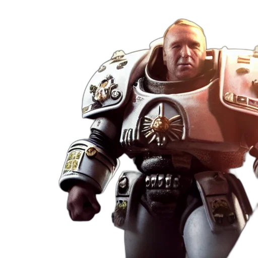 robot, concept art, 3d render, cyberpunk transparent PNG cut-out