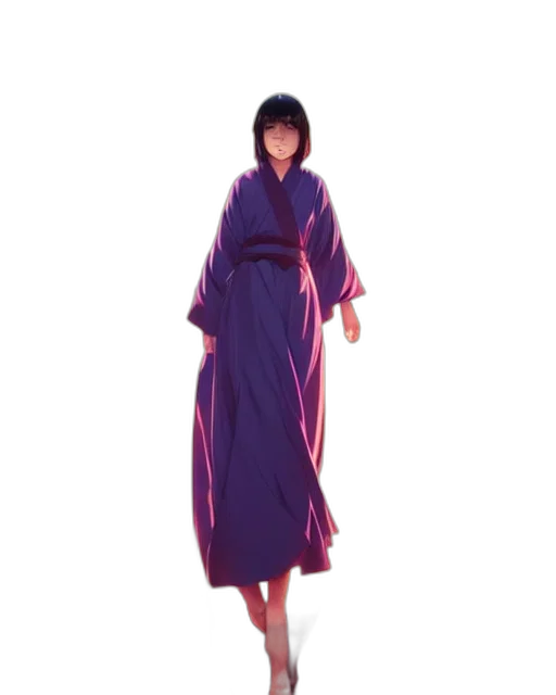 dress, jacket, umbrella, creature, vaporwave, 3d render, concept art, photorealistic transparent PNG cut-out