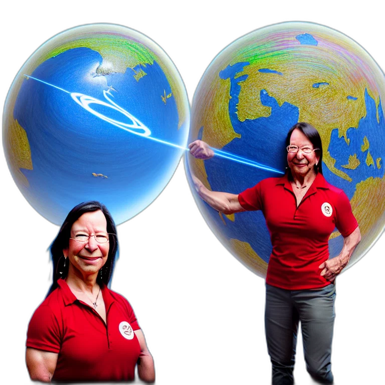 staff, outer space, epic, portrait, slightly, muscular, indigenous, visionary transparent PNG cut-out
