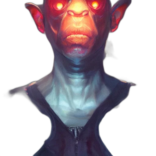 mask, face, staff, creature transparent PNG cut-out