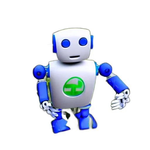 robot, 3d render, pixel art, concept art, cartoon, his, hands, holding transparent PNG cut-out