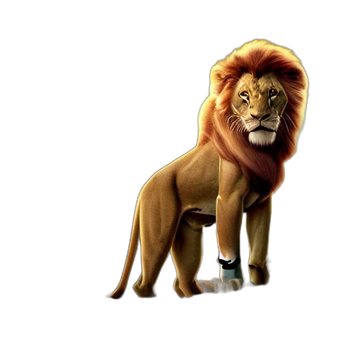 animal, crown, staff, concept art transparent PNG cut-out