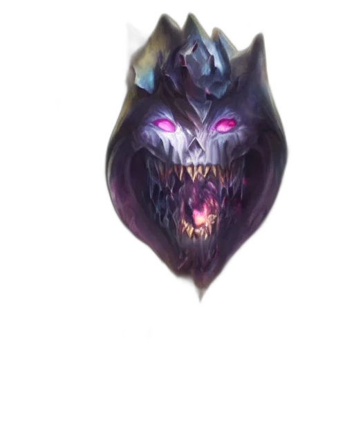 mask, creature, dragon, face, concept art, fantasy art, 3d render, pixel art transparent PNG cut-out
