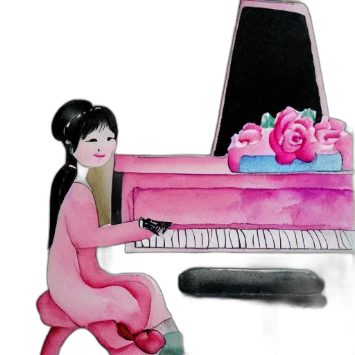furniture, watercolor, oil painting, cartoon transparent PNG cut-out