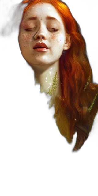face, crown, mask, dragon, fantasy art, photorealistic, concept art, oil painting transparent PNG cut-out
