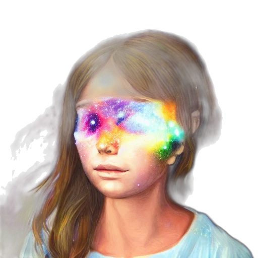mask, face, creature, dress, concept art, photorealistic, fantasy art, oil painting transparent PNG cut-out