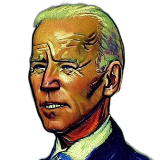 face, mask, comic book art, photorealistic, cartoon, pixel art, joe, biden transparent PNG cut-out