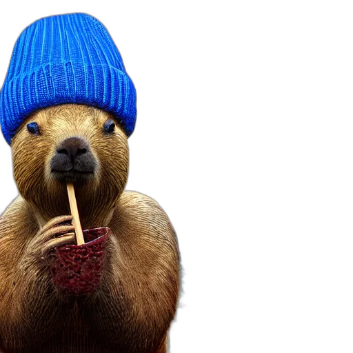hat, animal, photorealistic, photograph transparent PNG cut-out