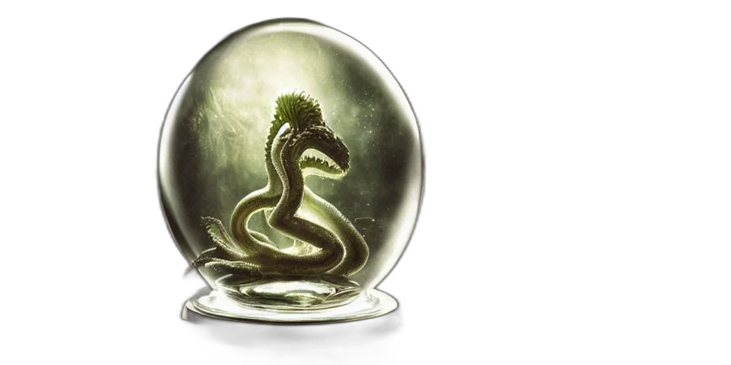 dragon, fantasy art, concept art, photorealistic transparent PNG cut-out