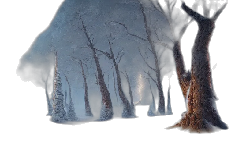 tree, creature, animal, concept art transparent PNG cut-out