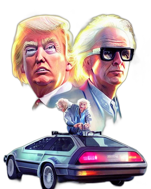 car, jacket, vaporwave, concept art transparent PNG cut-out