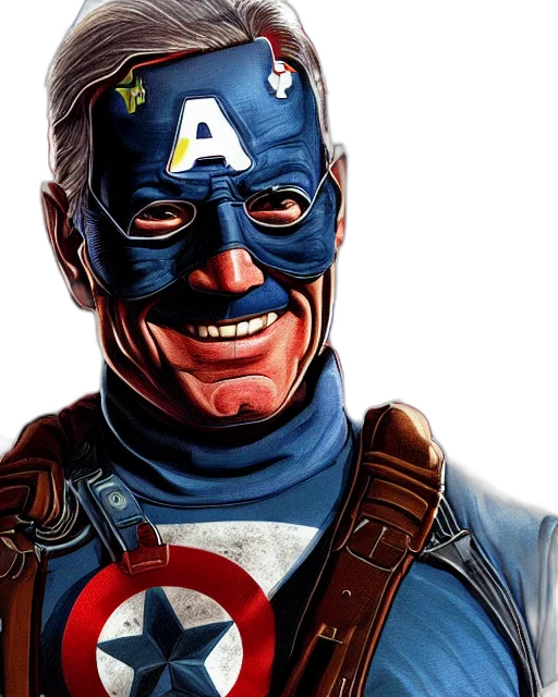 comic book art, concept art, cartoon, portrait transparent PNG cut-out