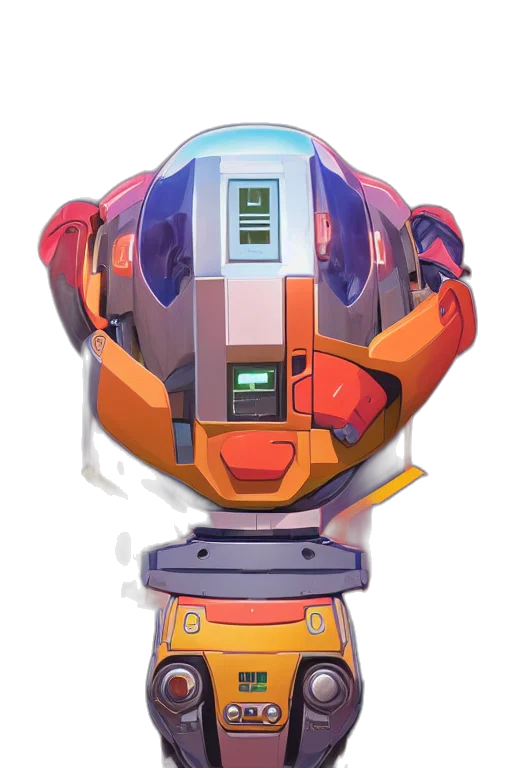 robot, weapon, face, mask transparent PNG cut-out