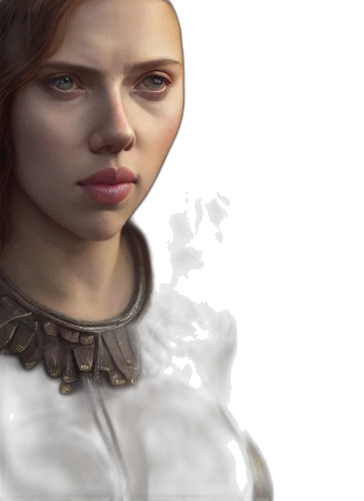 face, jewelry, fantasy art, photorealistic transparent PNG cut-out