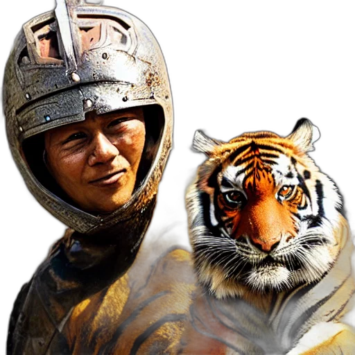 animal, sword, face, mask transparent PNG cut-out