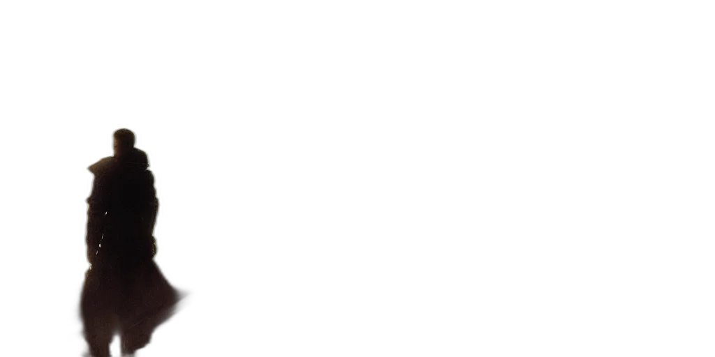 staff, monochrome, blade, runner, movie, still, mixed, matrix transparent PNG cut-out