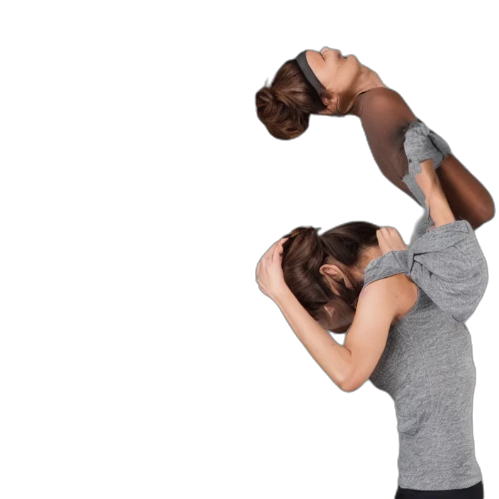 staff, woman, removes, her transparent PNG cut-out