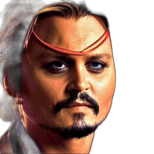 face, mask, photorealistic, comic book art transparent PNG cut-out