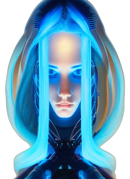 robot, face, mask, jewelry transparent PNG cut-out
