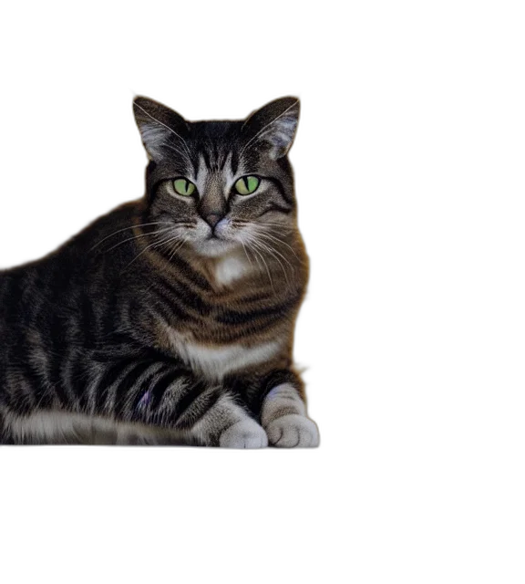 animal, creature, staff, face, photorealistic, 3d render, photo, cat transparent PNG cut-out