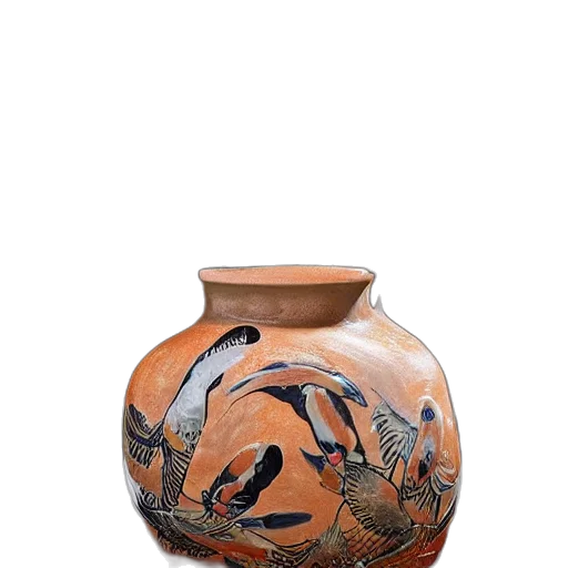 bottle, mask, dragon, photorealistic transparent PNG cut-out