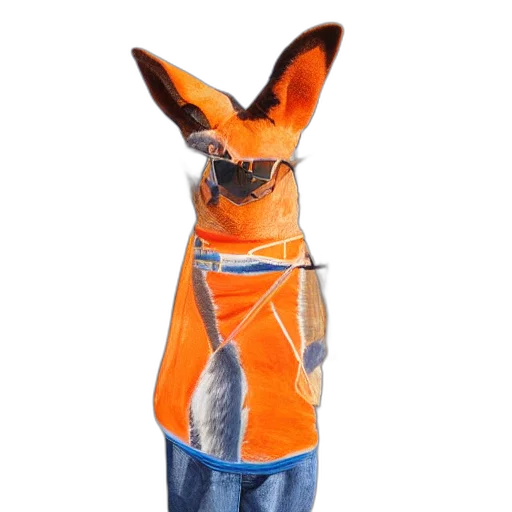 animal, dress, staff, jacket transparent PNG cut-out